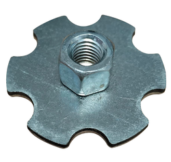 ECROU RONDELLE PLATE CRANTÉE M8X40